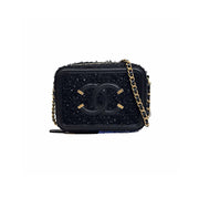 Chanel Quilted Tweed Filigree Camera Bag - Jiaxyk